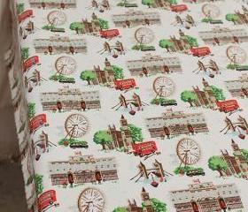 Cath Kidston Oilcloth, London White
