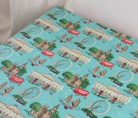 Cath Kidston Oilcloth, London Blue